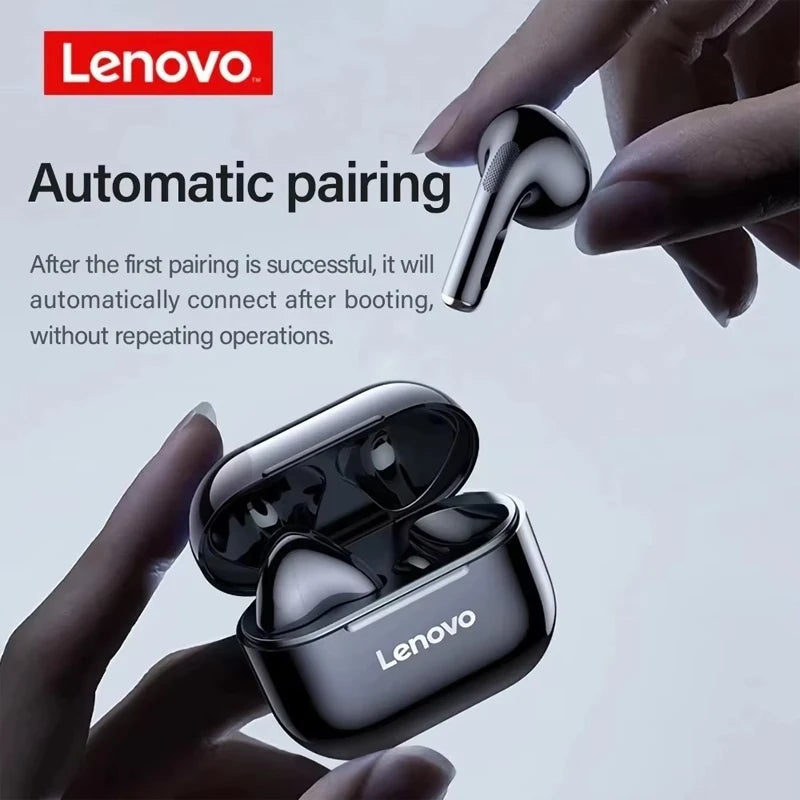 Lenovo LP40 Pro TWS Bluetooth 5.1 Quick Connect Earphones Ergonomic Design Headphones Powerful Transmission Speed Headset