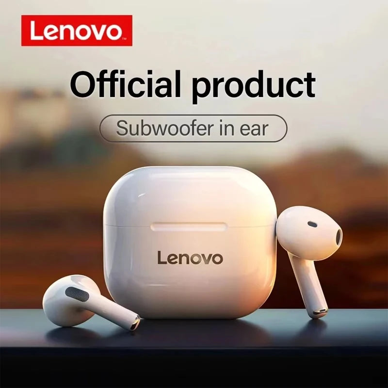Lenovo LP40 Pro TWS Bluetooth 5.1 Quick Connect Earphones Ergonomic Design Headphones Powerful Transmission Speed Headset